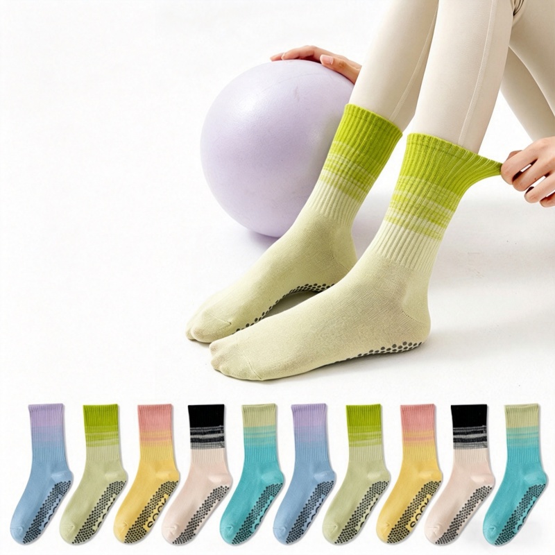 Youtube Yoga Pilates - Dreamlikelin 1 Para Damskich Skarpet do