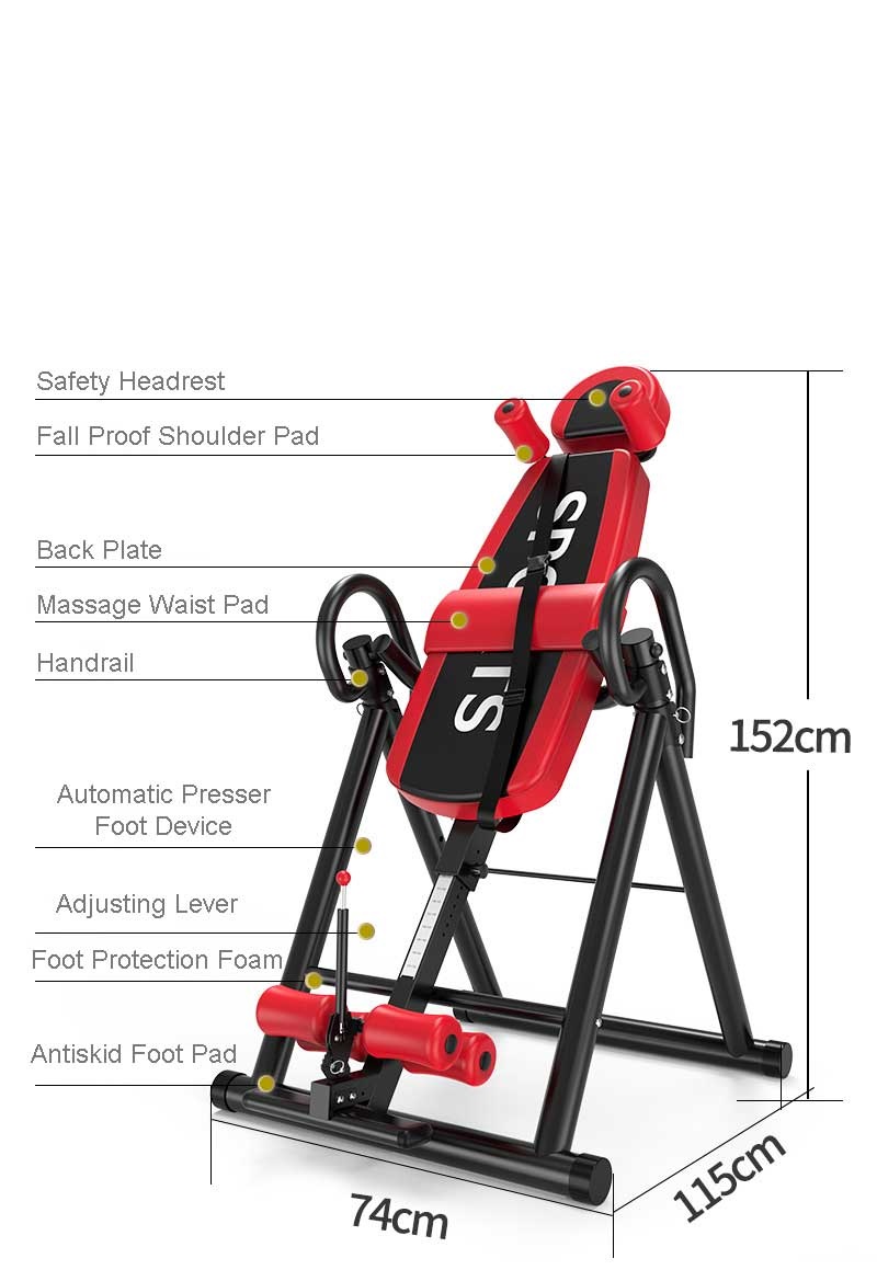 Inversion Table Fold - Wyprzedaż Składane Sprzęty do Ćwiczeń Domowych