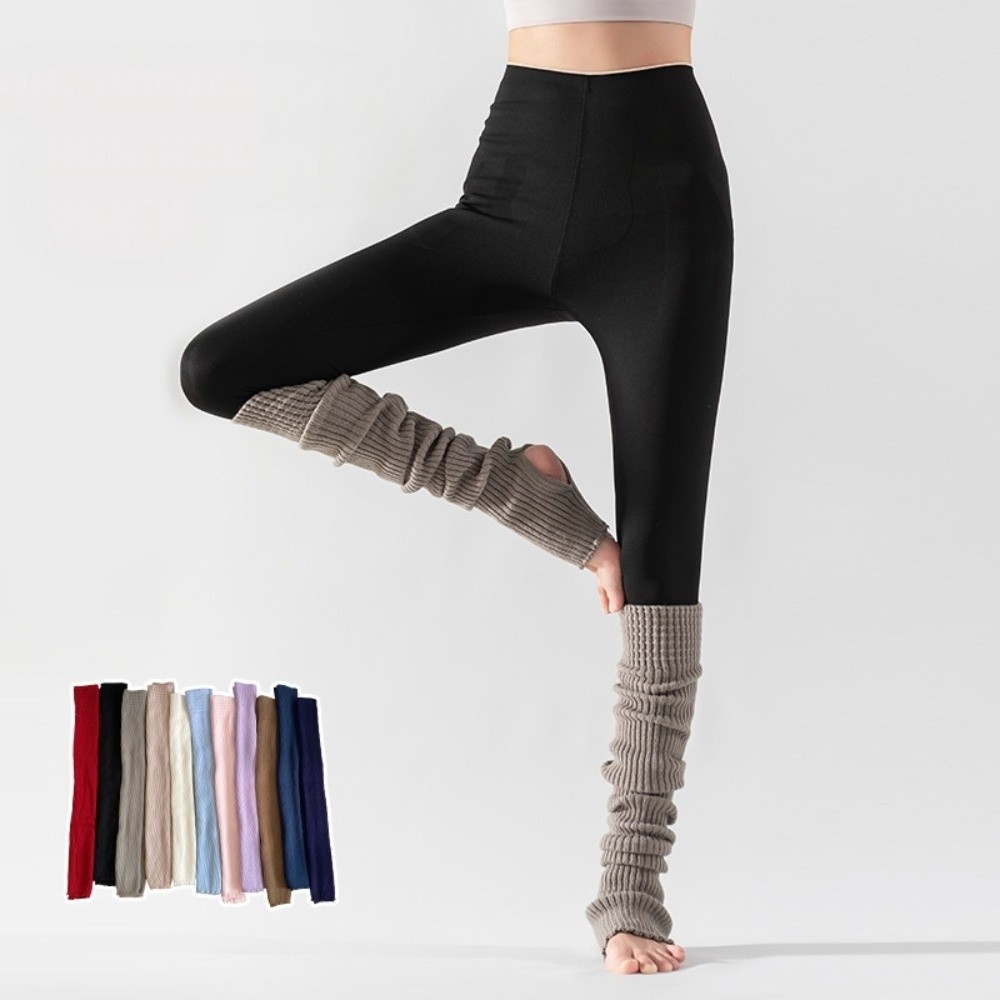 Długie ocieplacze na nogi do b – Yoga Pilates Girl recenzja i cena