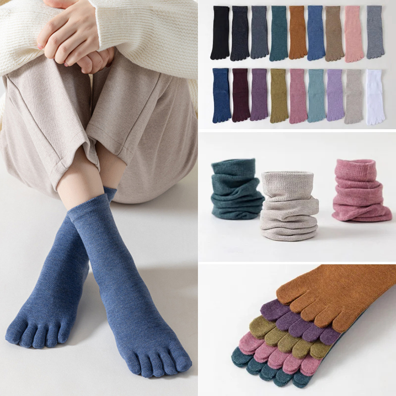 1Pair Yoga Five Finger Socks F – Youtube Yoga Pilates recenzja i cena
