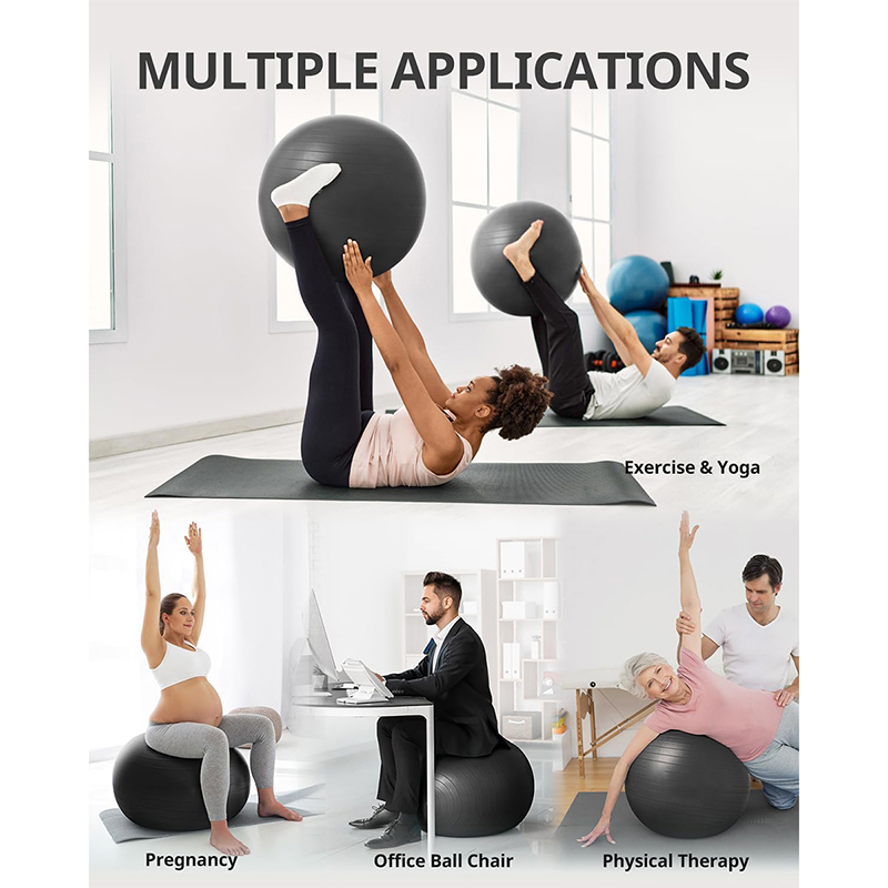 Antyeksplozyjna piłka do ćwicz – Pilates Yoga Pregnancy recenzja i cena